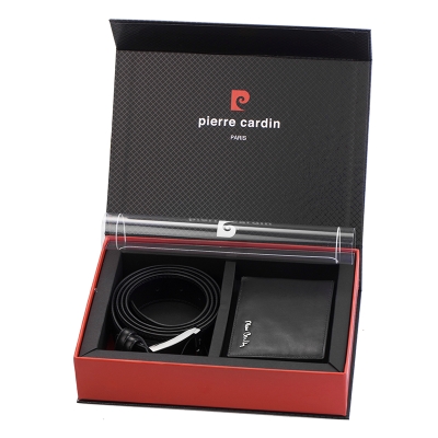 Комплект колан и портфейл - PIERRE CARDIN - 120 см