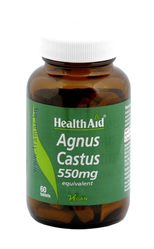 АГНУС КАСТУС - поддържа женските хормони в нормални граници - 550 мг. х ...