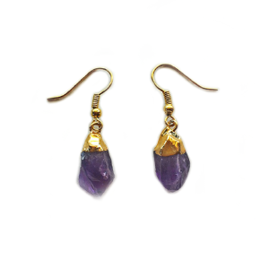 Обеци от естествени камъни