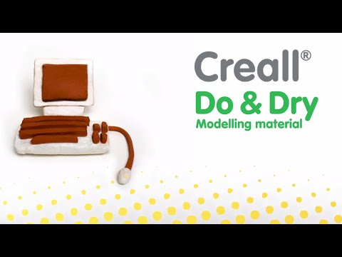 Глина за моделиране CREALL Do+Dry