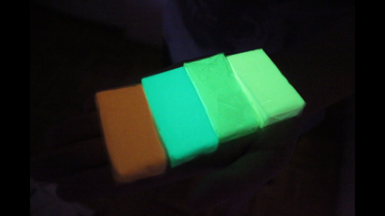 Детски комплект Glow-in-the-Dark Kit Sculpey, флуорисциращи