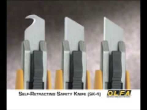 Макетен нож STANDARD OLFA 180 BT, 9 mm, AB, ABB