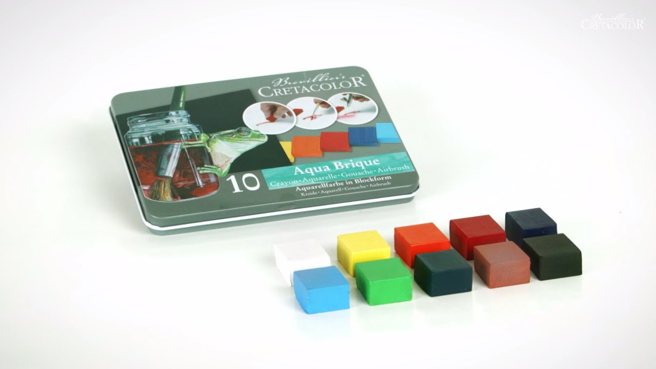 Акварелно блокче CretaColor, AQUA BRIQUE