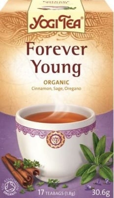 БИО ЧАЙ ЙОГИ ВЕЧНО МЛАД - х 17 броя филтърни пакетчета, YOGI TEA