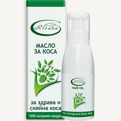 МАСЛО ЗА КОСА укрепва и стимулира растежа 100 мл., РИВАНА