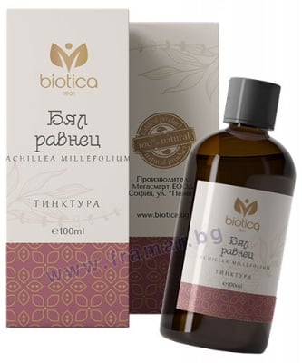 БЯЛ РАВНЕЦ тинктура 100 мл БИОТИКА