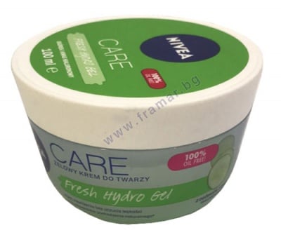 НИВЕА ГЕЛ КЕЪР ФРЕШ ХИДРО - за лице и тяло - 100 мл