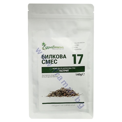 БИЛКОВА СМЕС №17 140 г ЗДРАВНИЦА