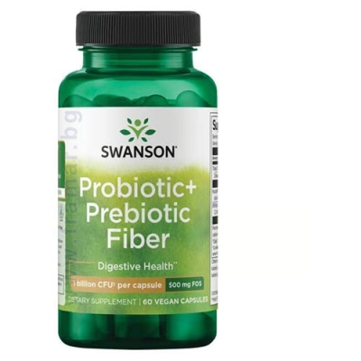 СУОНСЪН ПРОБИОТИК + ПРЕБИОТИЧНИ ФИБРИ капсули * 60