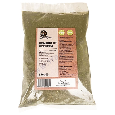 ДАРОВИТА БРАШНО ОТ КОПРИВА 150 г