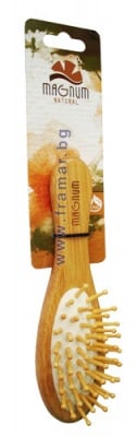 СОЛИНГЕН МАГНУМ НАТУРАЛ ЧЕТКА ЗА КОСА БАМБУК 15 см