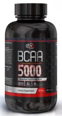 ПЮР НУТРИШЪН BCAA 5000 таблетки * 75