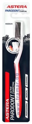 ЧЕТКА ЗА ЗЪБИ АСТЕРА ПАРОДОНТ С АКТИВЕН ВЪГЛЕН МЕДИУМ
