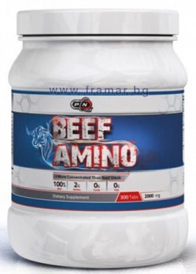 ПЮР НУТРИШЪН БИЙФ АМИНО таблетки 2000 мг. * 300