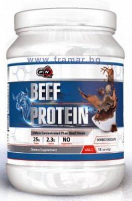 ПЮР НУТРИШЪН БИЙФ ПРОТЕИН 454 гр.