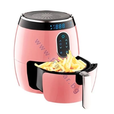 ФРИТЮРНИК С ГОРЕЩ ВЪЗДУХ BERLINGER HAUS BH9174 ROSE AIR FRYER 2.6 l