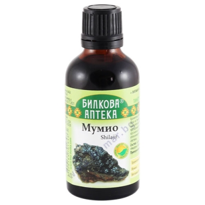 БИЛКОВА АПТЕКА ТИНКТУРА МУМИО + ВИТАМИН B6 50 мл  