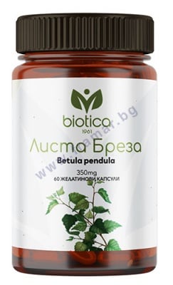 ЛИСТА БРЕЗА капсули * 60 БИОТИКА