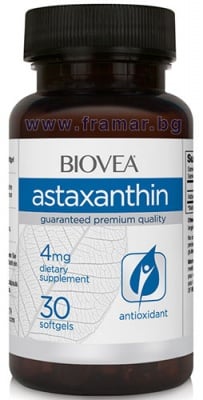 БИОВЕА АСТАКСАНТИН капс. 4 мг. * 30