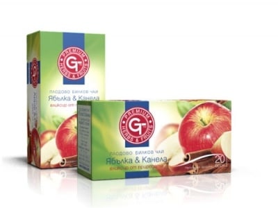 ЧАЙ ФИЛТЪР ЯБЪЛКА И КАНЕЛА * 20 БЧК
