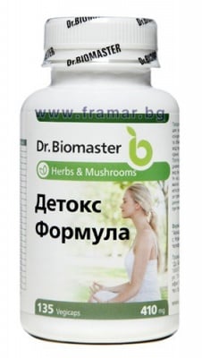 ДЕТОКС ФОРМУЛА капсули * 135 ДР. БИОМАСТЕР