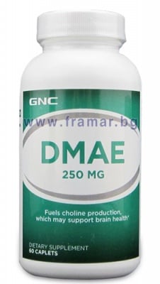 ДМАЕ - ДИМЕТИЛАМИНОЕТАНОЛ табл. 250 мг. * 60 GNC