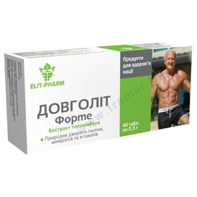 ЕЛИТ-ФАРМ ЕКСТРАКТ ОТ ЗЕМНА ЯБЪЛКА (ДОЛГОЛЕТ) таблетки * 40