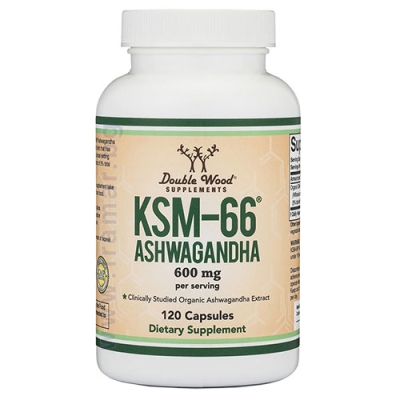 ДАБЪЛ УУД АШВАГАНДА KSM-66 капсули * 120 