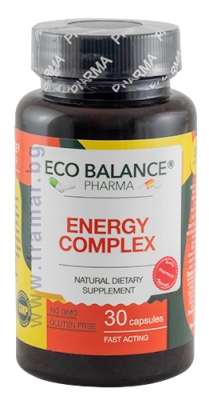 ЕКО БАЛАНС ЕНЕРГИЯ КОМПЛЕКС капсули * 30