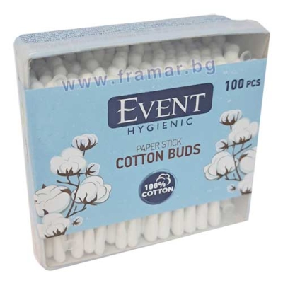 ТУПФИ ЕВЕНТ ХАРТИЕНИ * 100 КУТИЯ