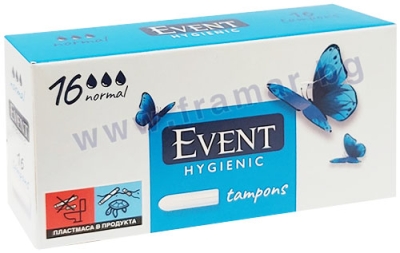 ТАМПОНИ ЕВЕНТ НОРМАЛ * 16