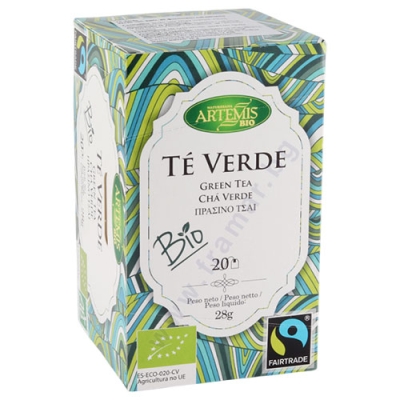 АРТЕМИС БИО ЗЕЛЕН ЧАЙ филтър * 20
