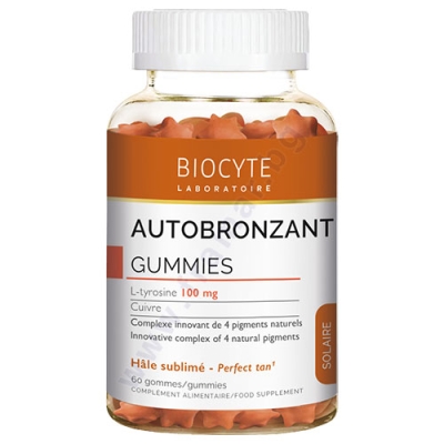 АВТОБРОНЗАНТ желирани бонбони * 60 BIOCYTE