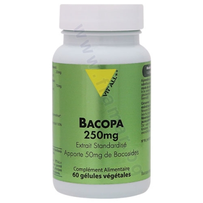 БАКОПА МОНИЕРИ (БРАХМИ) капсули 250 mg * 60 VIT`ALL+
