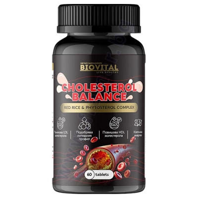 БИОВИТАЛ ХОЛЕСТЕРОЛ БАЛАНС таблетки * 60