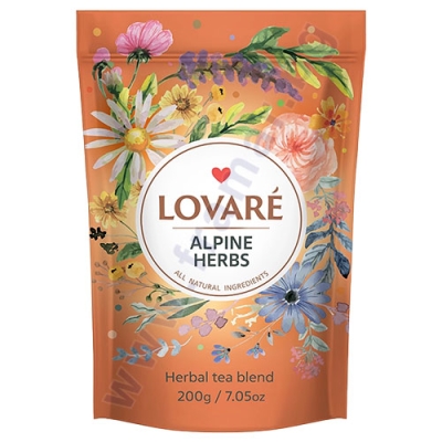 ЛОВАРЕ НАСИПЕН ЧАЙ ALPINE HERBS ДОЙПАК 200 г + филтър * 50