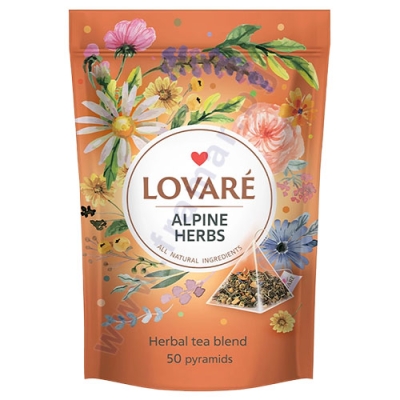 ЛОВАРЕ ЧАЙ В ПИРАМИДА ALPINE HERBS филтър * 50