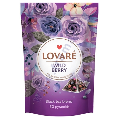 ЛОВАРЕ ЧАЙ В ПИРАМИДА WILD BERRY филтър * 50