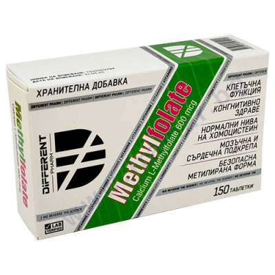 ДИФЪРЪНТ ФАРМ МЕТИЛФОЛАТ таблетки * 150