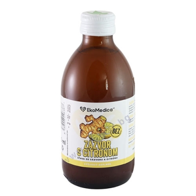 ЕКО МЕДИКА СИРОП ОТ ДЖИНДЖИФИЛ И ЛИМОН 250 мл