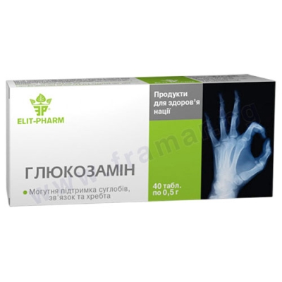 ЕЛИТ-ФАРМ ГЛЮКОЗАМИН таблетки * 80