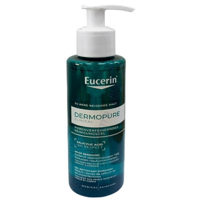 ЕУЦЕРИН ДЕРМОПЮР КЛИНИКЪЛ ИЗМИВАЩ ГЕЛ ЗА ЛИЦЕ 200 мл