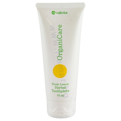 КАЛИВИТА ПАСТА ЗА ЗЪБИ ОРГАНИК ФРЕШ ЛИМОН ХЕРБАЛ 75 мл