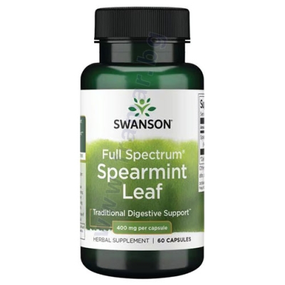 СУОНСЪН ЛИСТА ОТ МЕНТА ПЪЛЕН СПЕКТЪР капсули 400 мг * 60