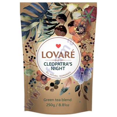 ЛОВАРЕ НАСИПЕН ЧАЙ CLEOPATRA’S NIGHT ДОЙПАК 250 г + филтър * 50