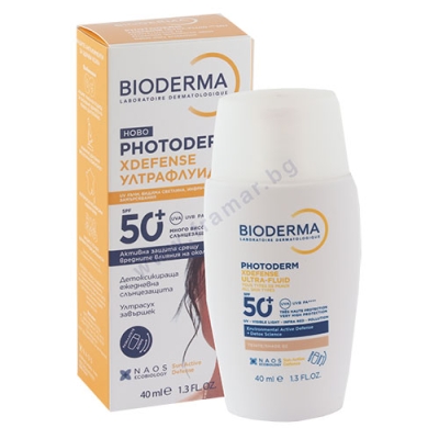 БИОДЕРМА ФОТОДЕРМ ЕКСДИФЕНС УЛТРАФЛУИД SPF50+ СВЕТЪЛ ЦВЯТ 40 мл