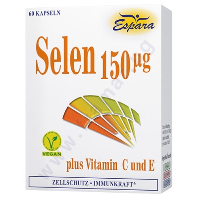 СЕЛЕН + ВИТАМИН C + ВИТАМИН E капсули * 60 ЕСПАРА
