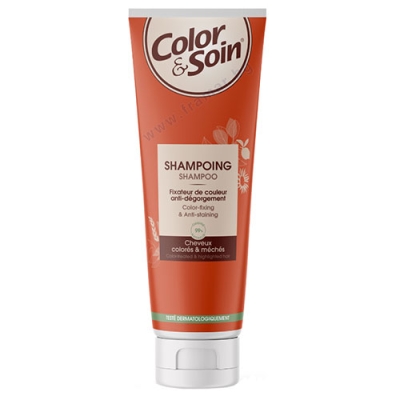 КОЛОР & СОЙН ШАМПОАН ЗА БОЯДИСАНА КОСА 200 мл