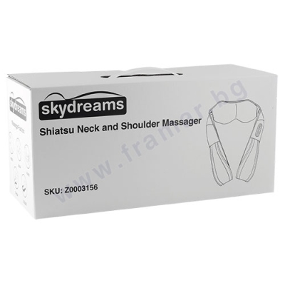 ШИАЦУ МАСАЖОР ЗА ВРАТ И РАМЕНЕ SKYDREAMS 