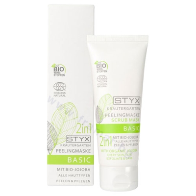 СТИКС БИЛКОВА ГРАДИНА ПИЛИНГ МАСКА С ОРГАНИЧНА ЖОЖОБА 70 мл